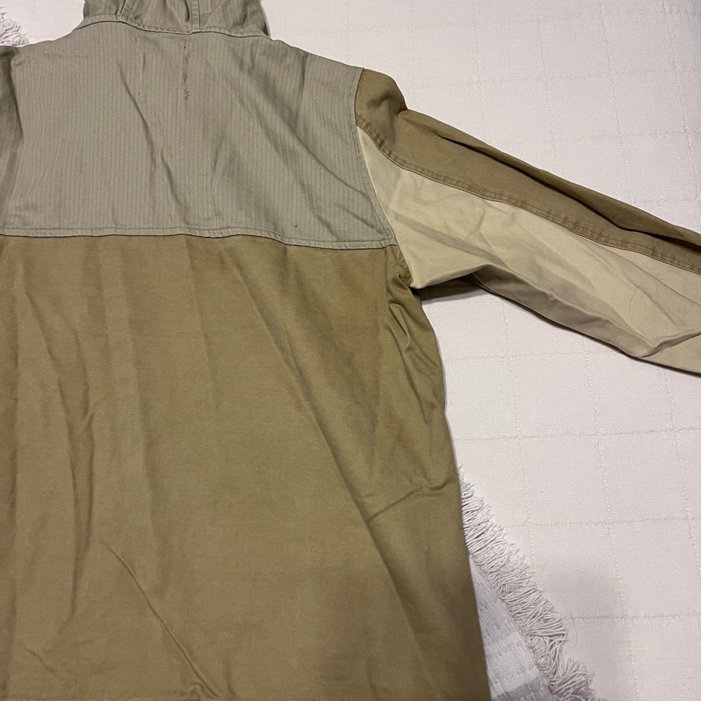 Burton Beige Pullover Jacket Medium - image 7